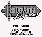 Castlevania Legends (USA, Europe) (SGB Enhanced)